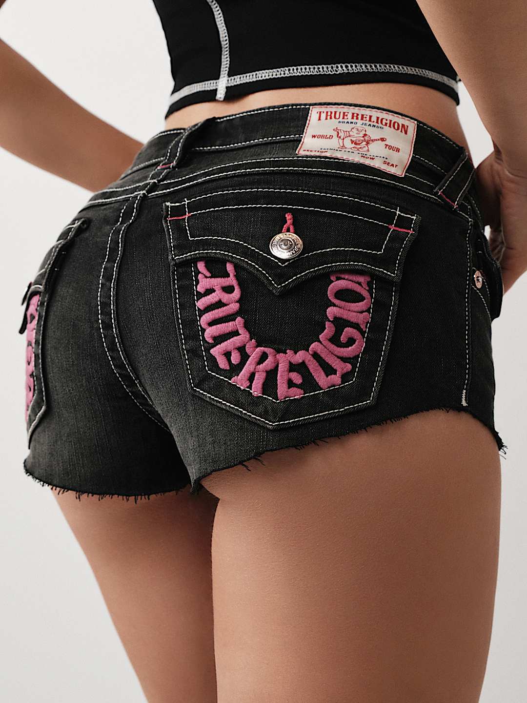 SPICY MID RISE FLAP SHORT, image 2