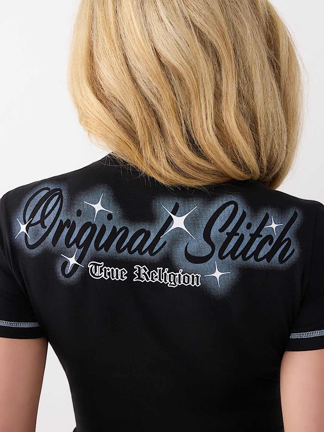 CRYSTAL LOGO BABY TEE, image 2
