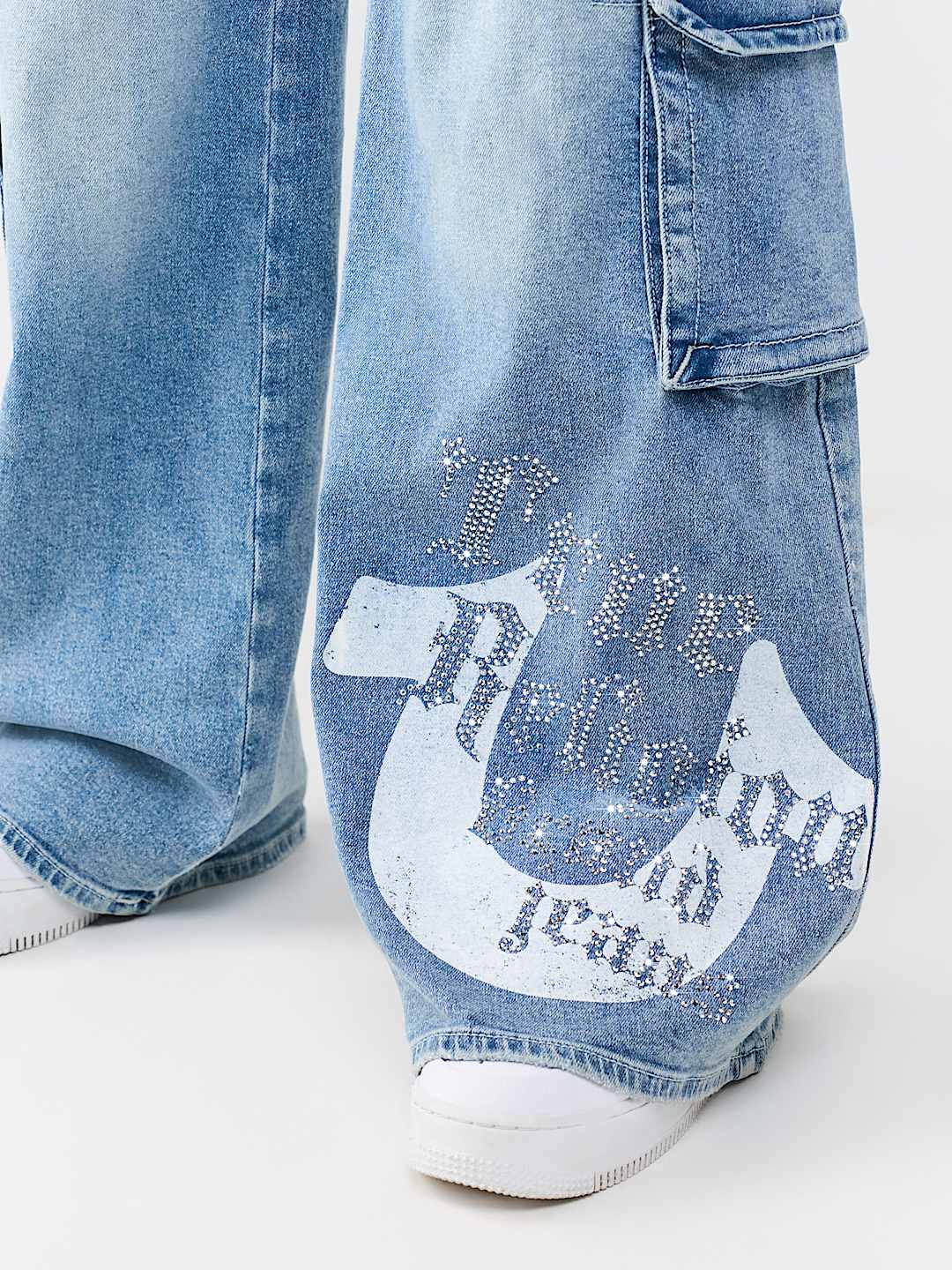 BOBBI MID RISE BAGGY CARGO JEAN