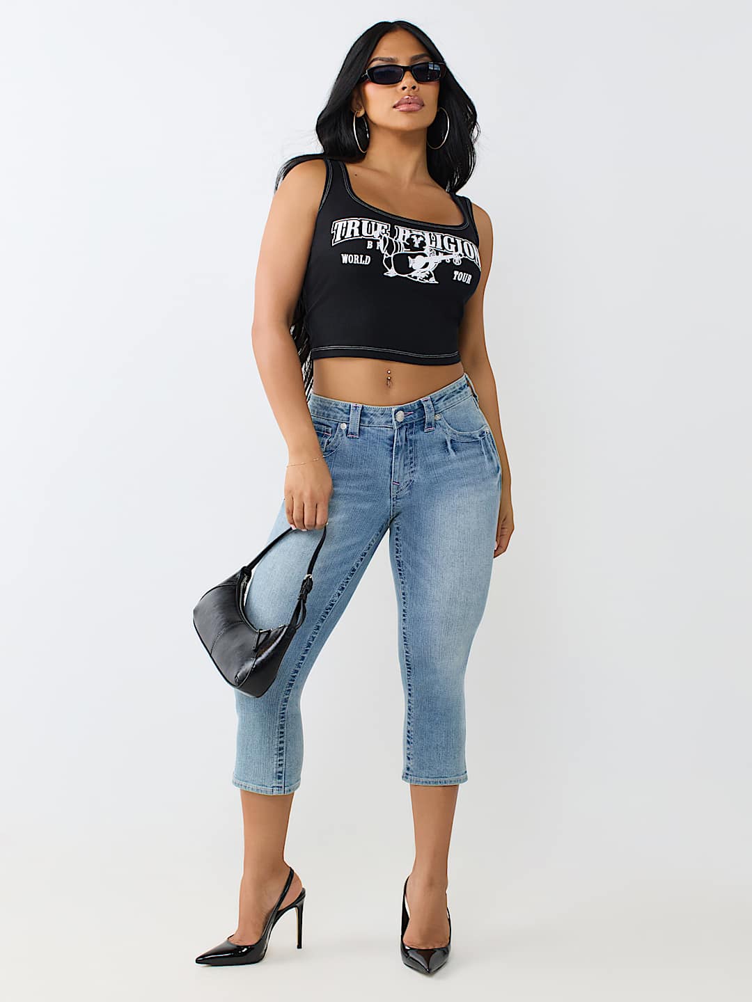 RIBBED CONTRAST TANK TOP