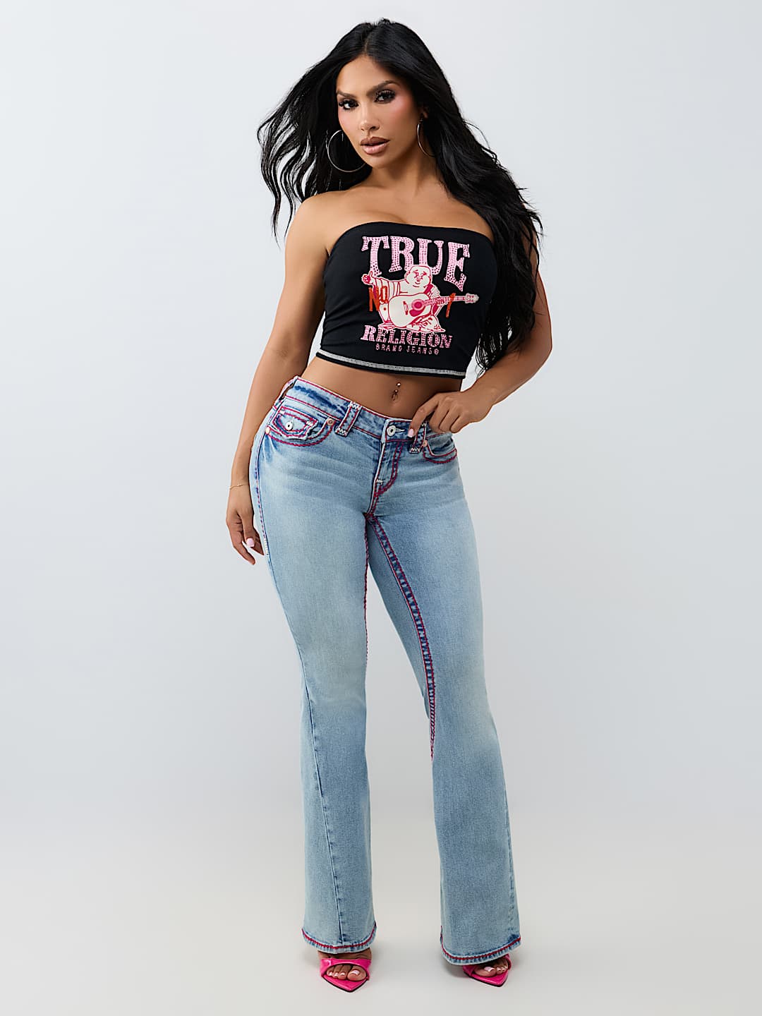 CRYSTAL BUDDHA TUBE TOP