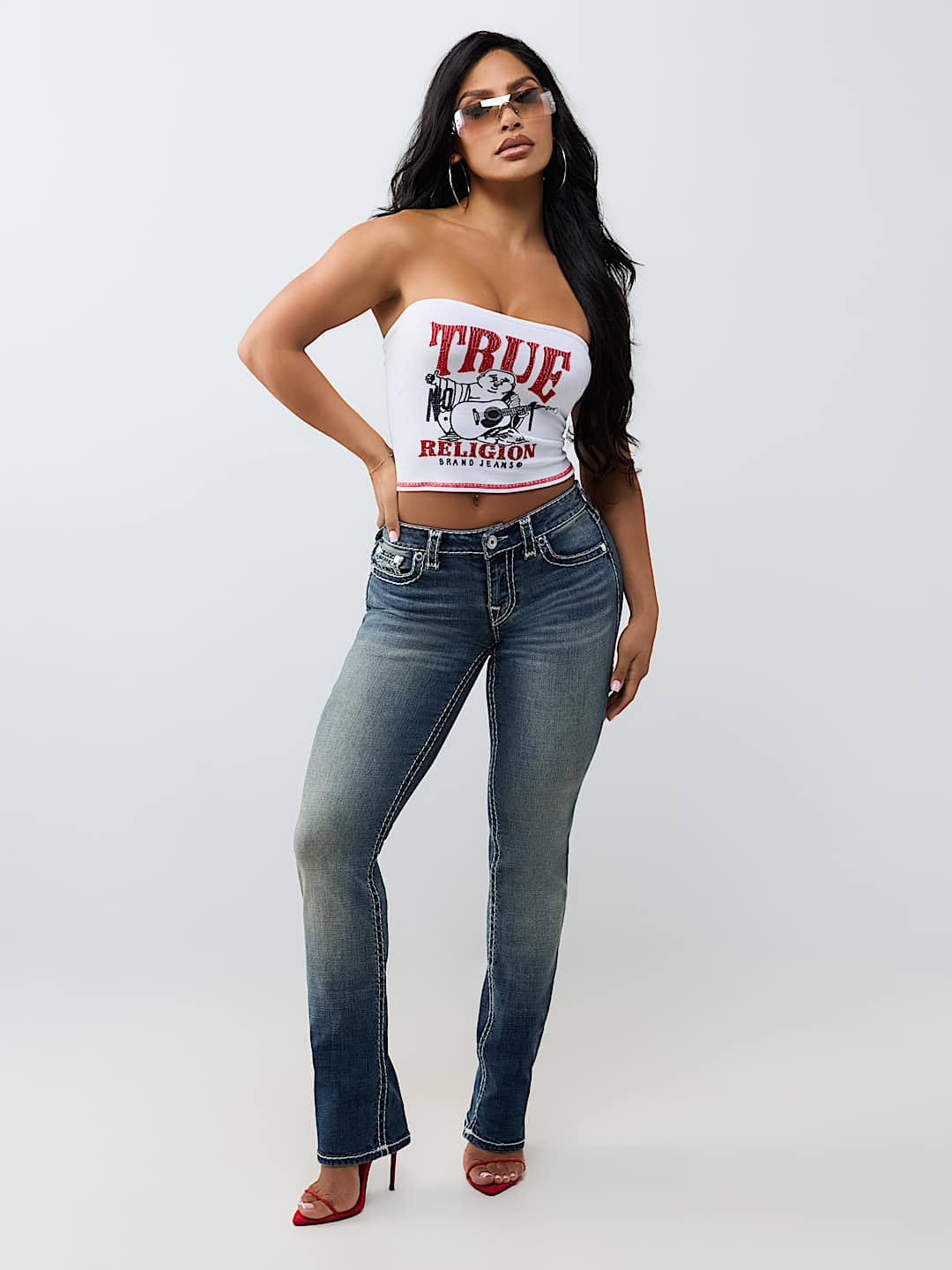 CRYSTAL BUDDHA TUBE TOP