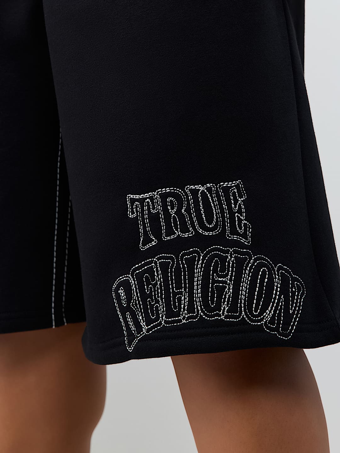 BIG T EMBROIDERED BUDDHA FLEECE SHORT