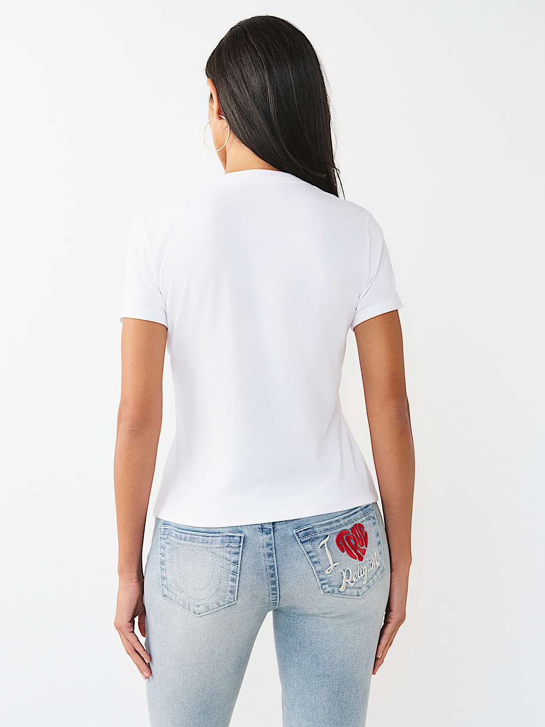 I LOVE TRUE CLASSIC CREWNECK TEE, image 5