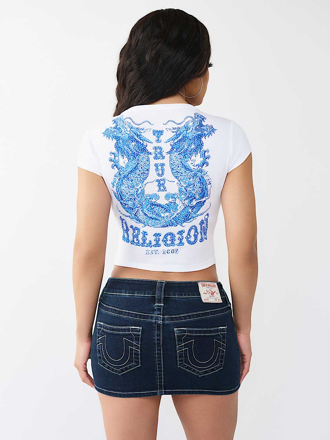 TATTOO NOTCHED BABY TEE, image 6