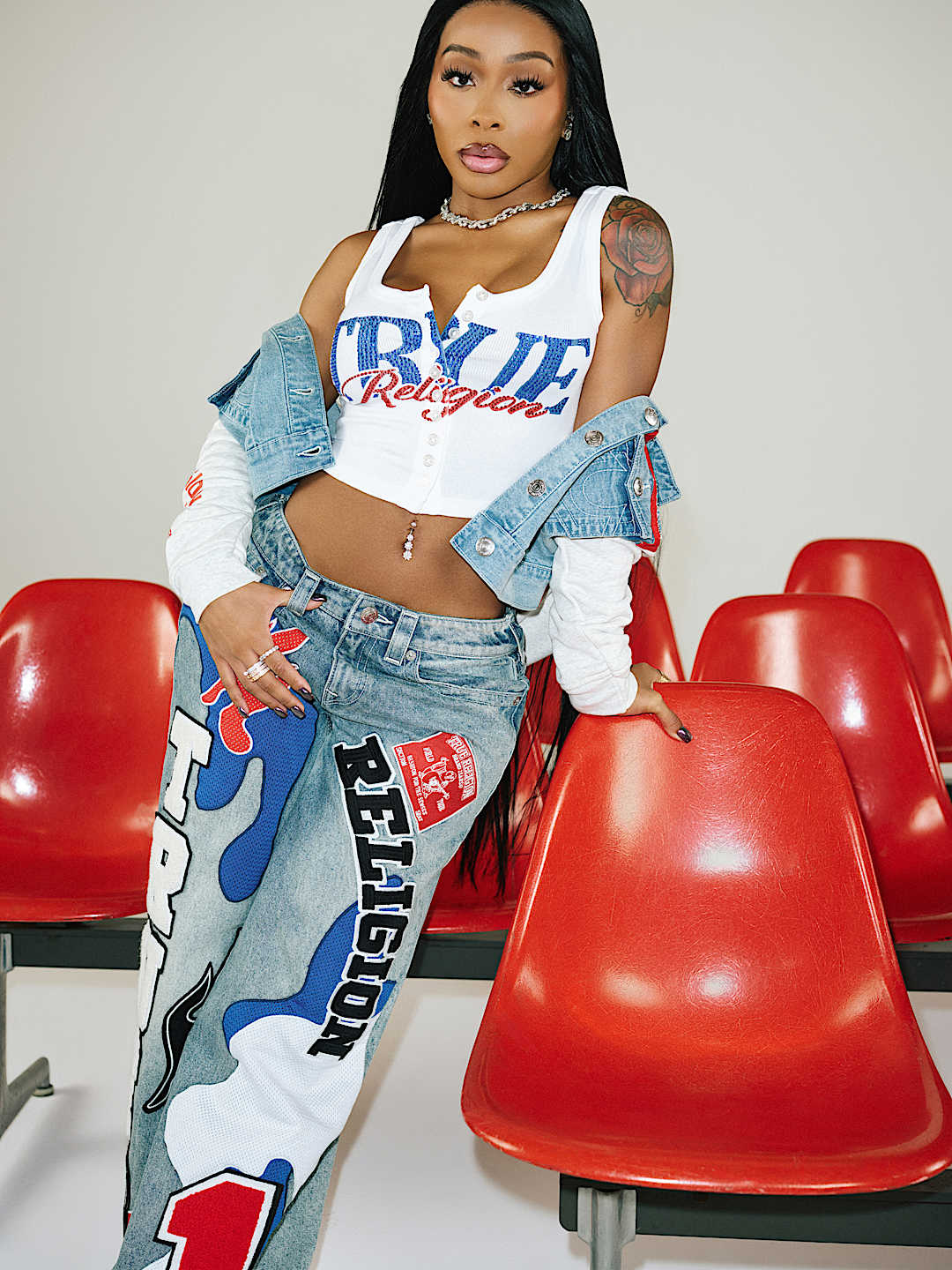 BUTTON-UP RIBBED TANK TOP, image 1