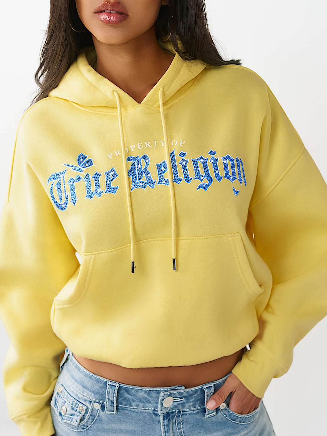 SUDADERA CON CAPUCHA ESTILO PULLOVER CON DOBLADILLO ESTILO BURBUJA, image 5