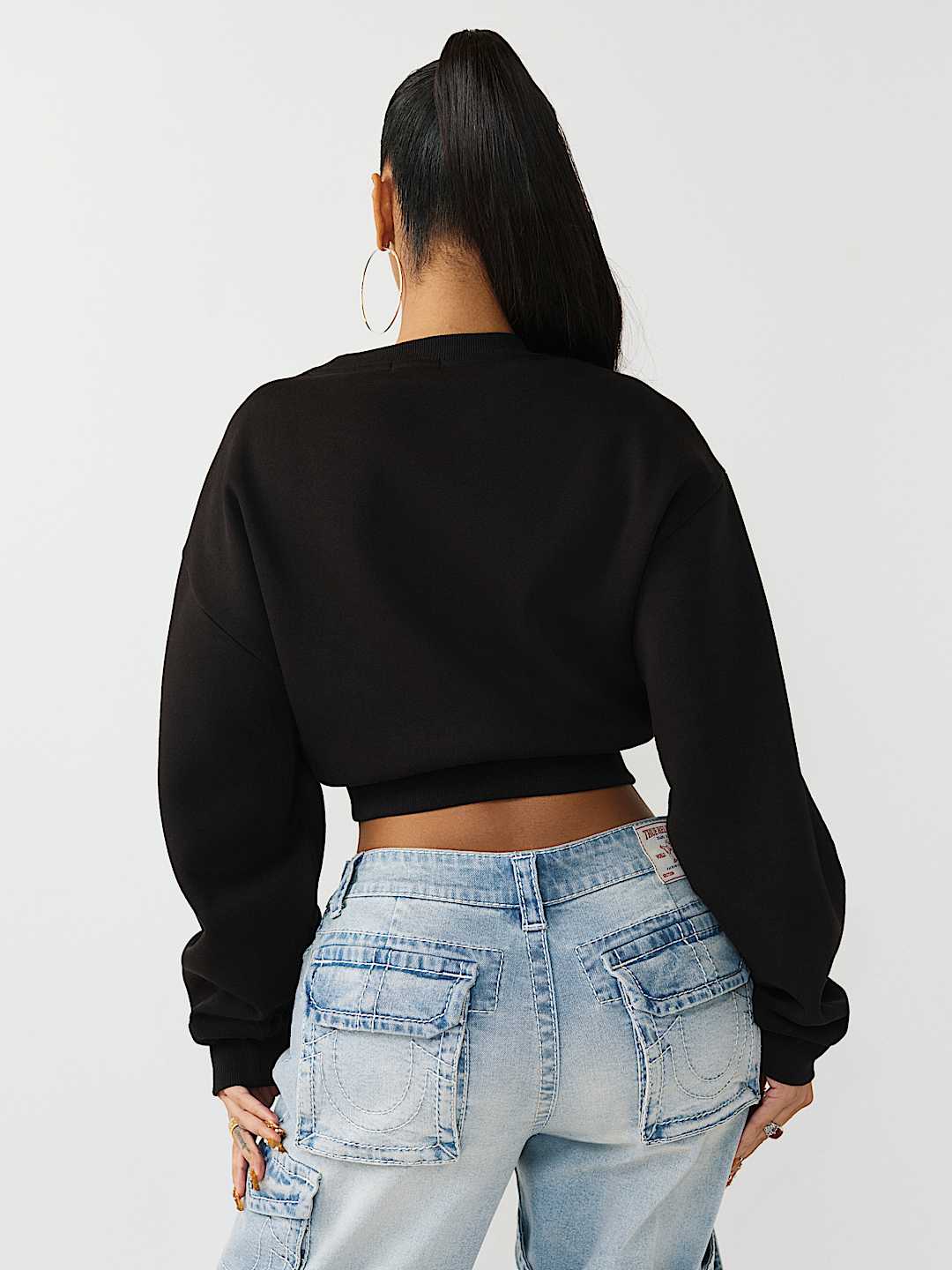 TEDDY BEAR CREWNECK PULLOVER SWEATSHIRT, image 5