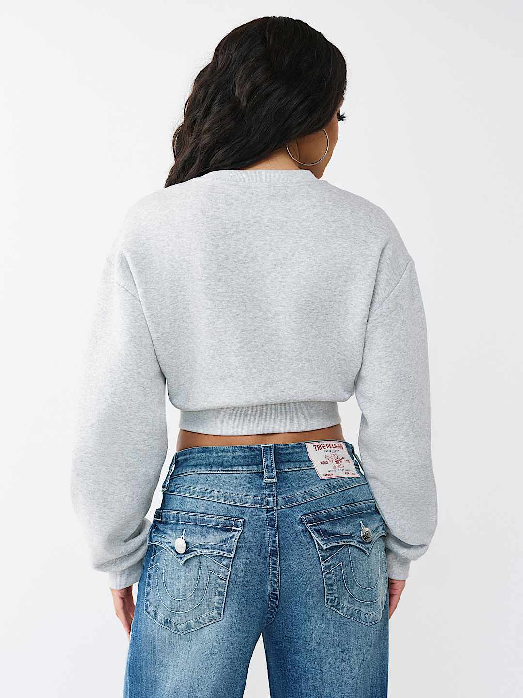 SUDADERA ESTILO SU&Eacute;TER DE CUELLO REDONDO CON OSOS DE PELUCHE, image 5