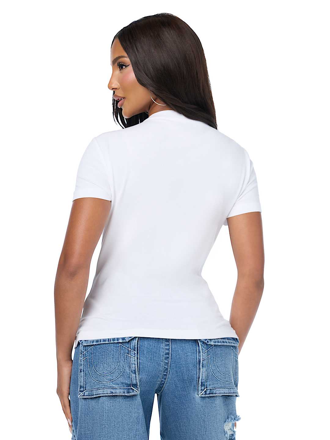 CRYSTAL CHERRY CREWNECK TEE