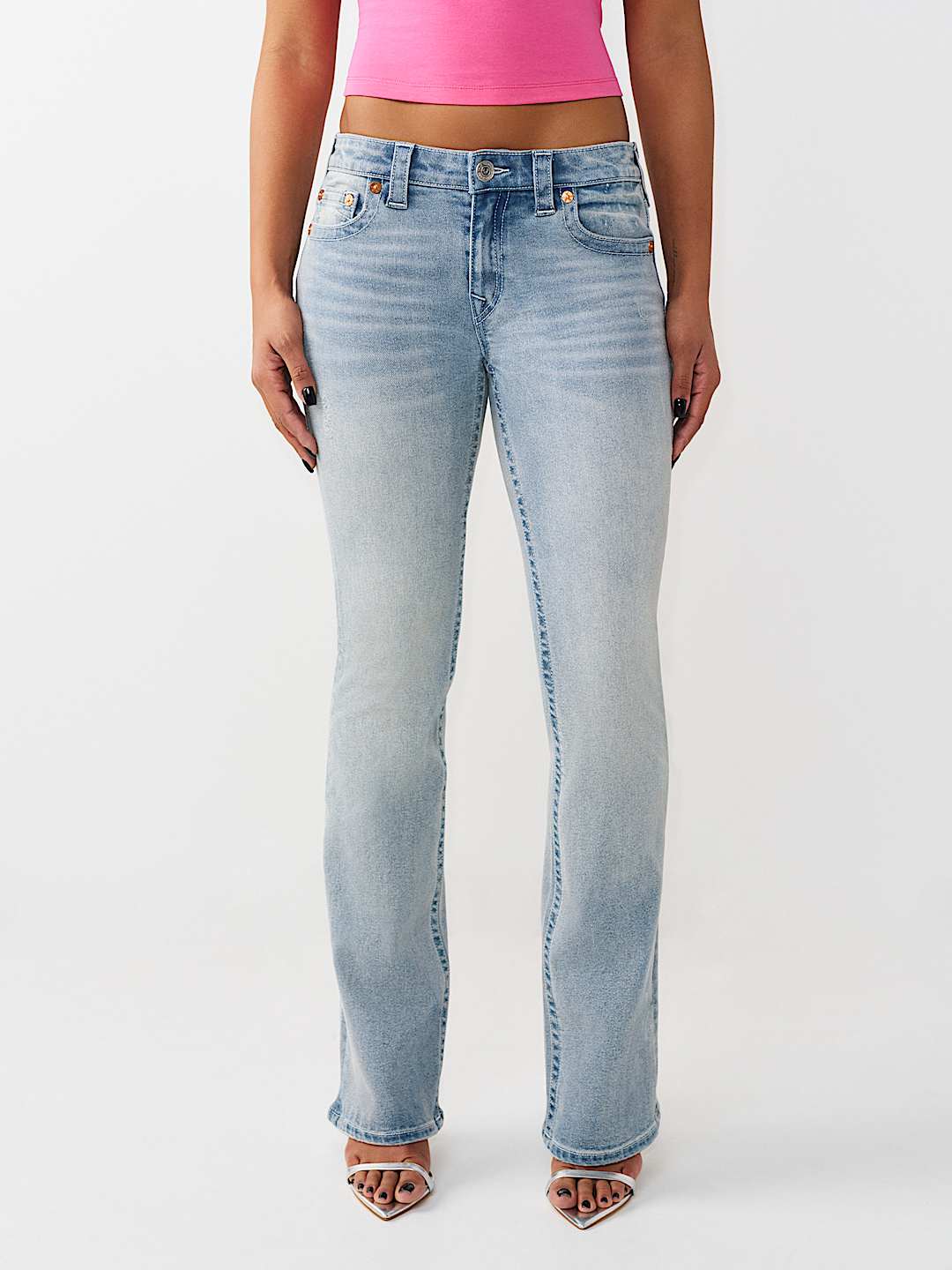 BECCA MID RISE I LOVE TRUE BOOTCUT JEAN, image 2