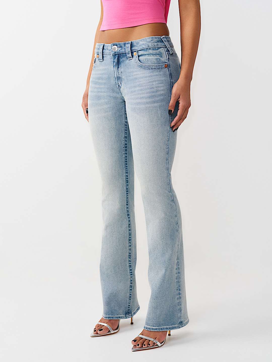 BECCA MID RISE I LOVE TRUE BOOTCUT JEAN, image 4