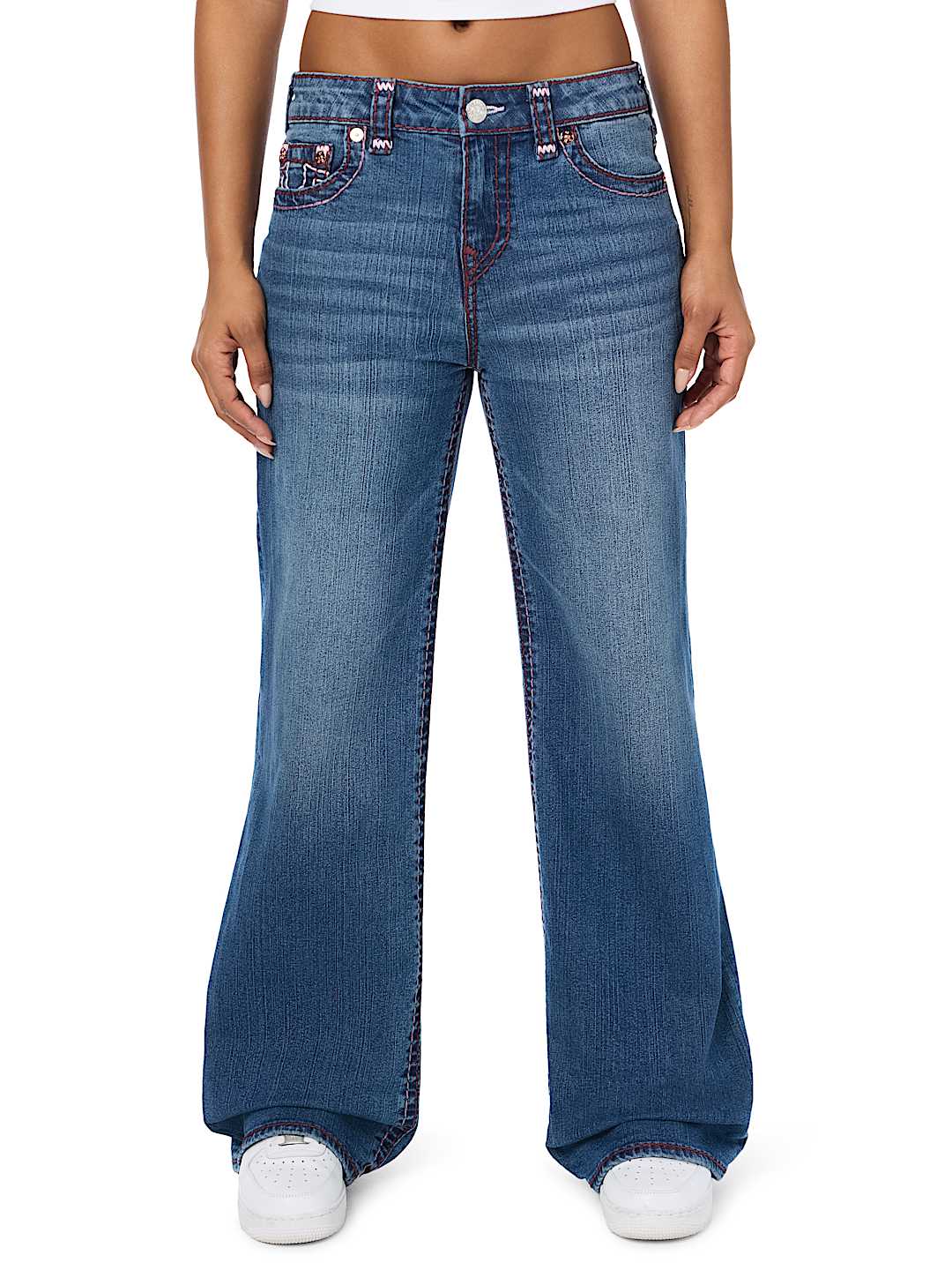 BOBBI MID RISE SUPER T BAGGY JEAN