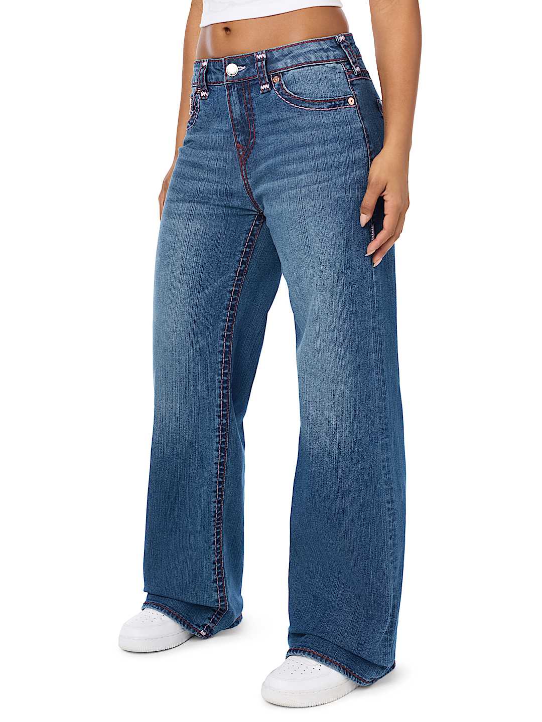 BOBBI MID RISE SUPER T BAGGY JEAN