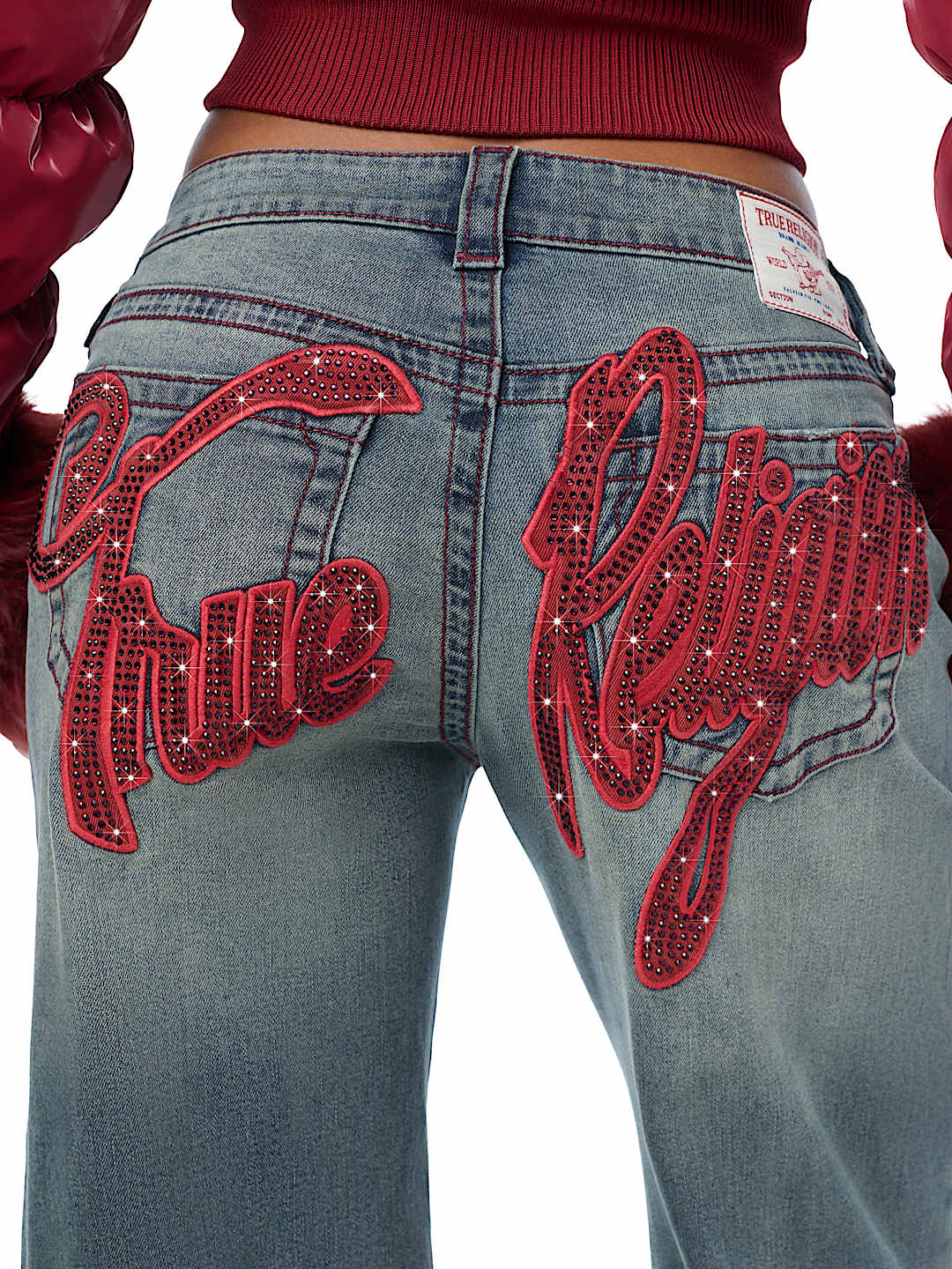 BOBBI CRYSTAL BAGGY JEAN
