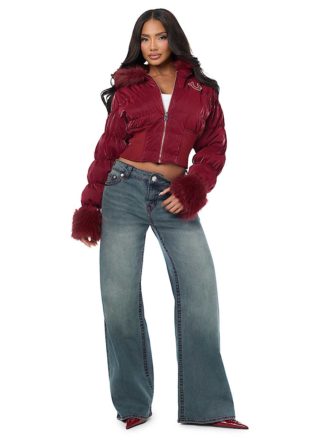 BOBBI CRYSTAL BAGGY JEAN