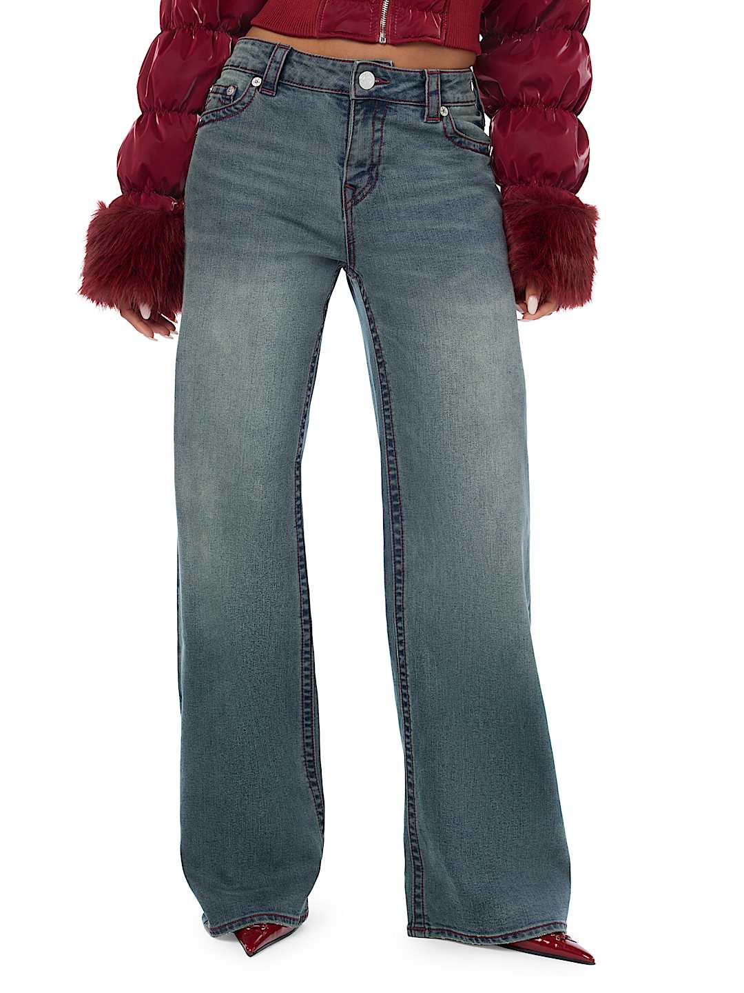 BOBBI CRYSTAL BAGGY JEAN