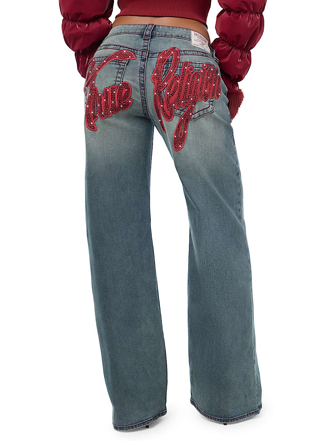 BOBBI CRYSTAL BAGGY JEAN