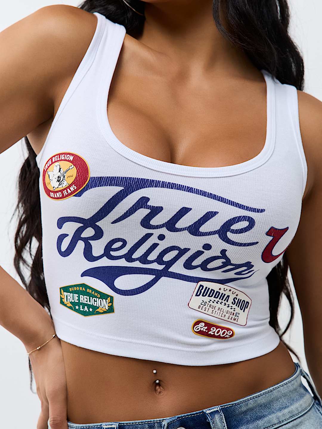 LOGO PATCH ART TANK TOP