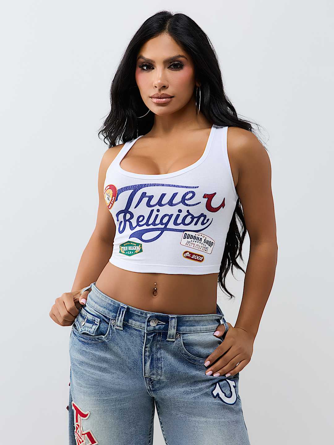 LOGO PATCH ART TANK TOP