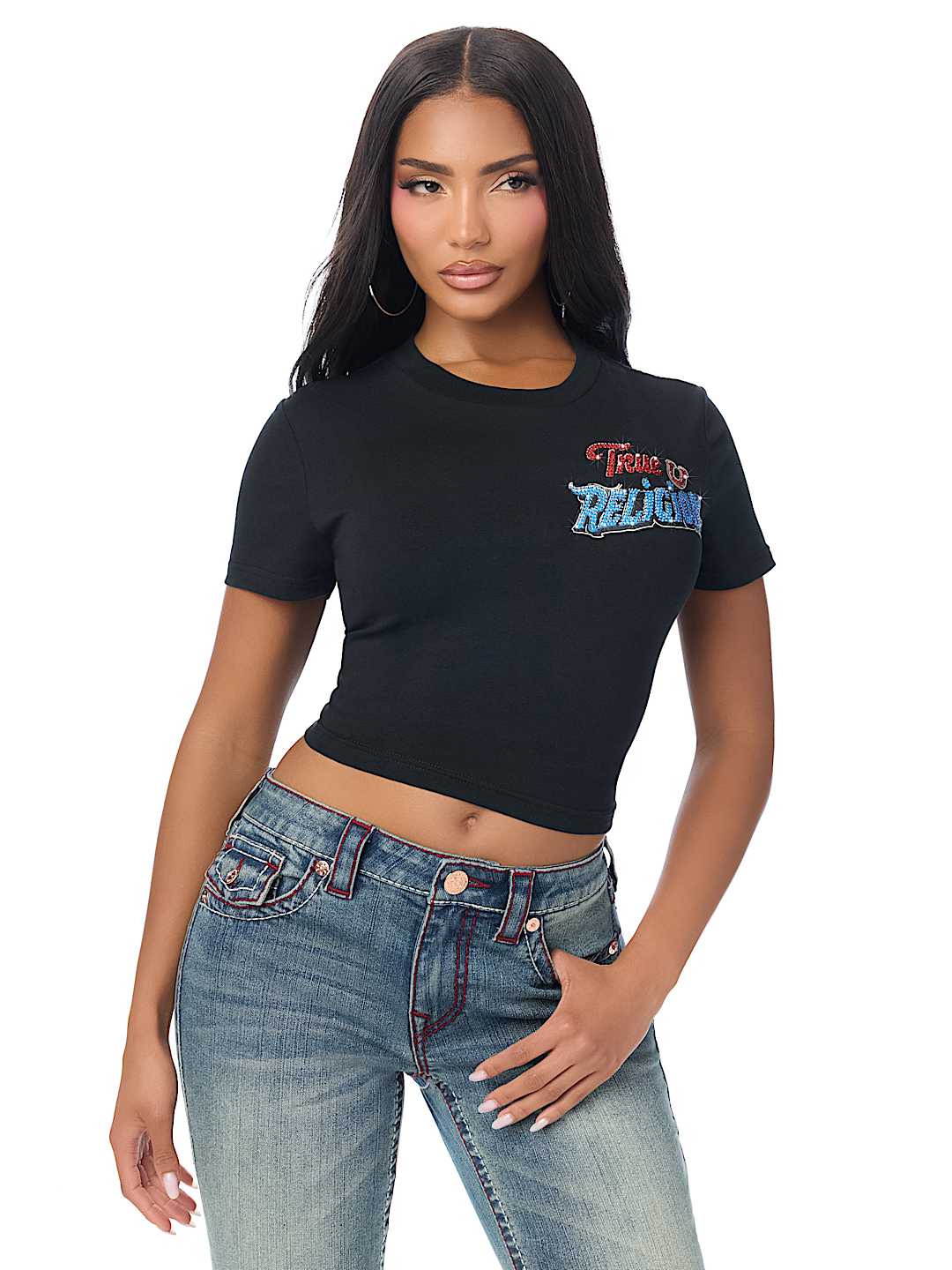 CRYSTAL SOULFUL BABY TEE