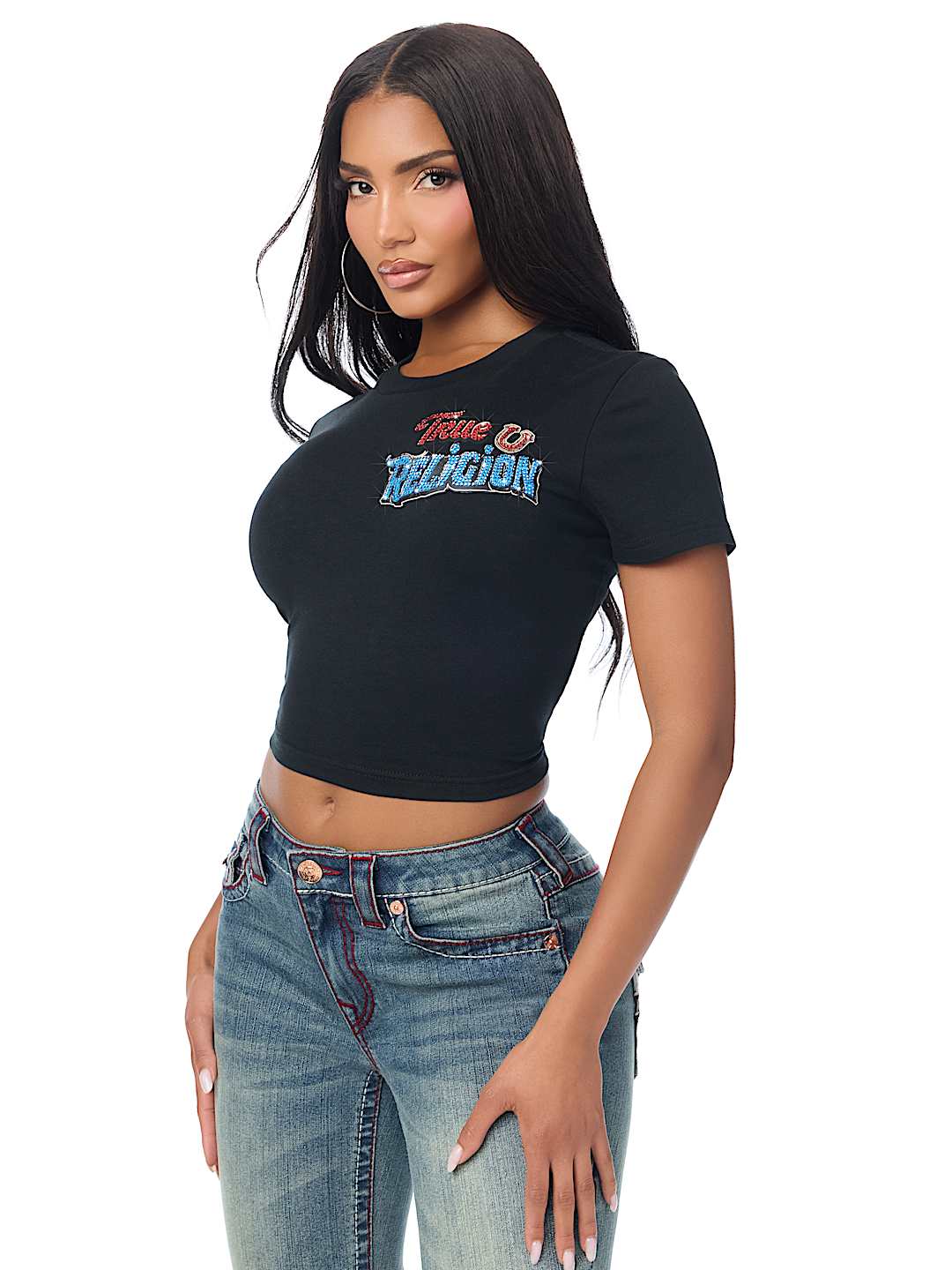 CRYSTAL SOULFUL BABY TEE