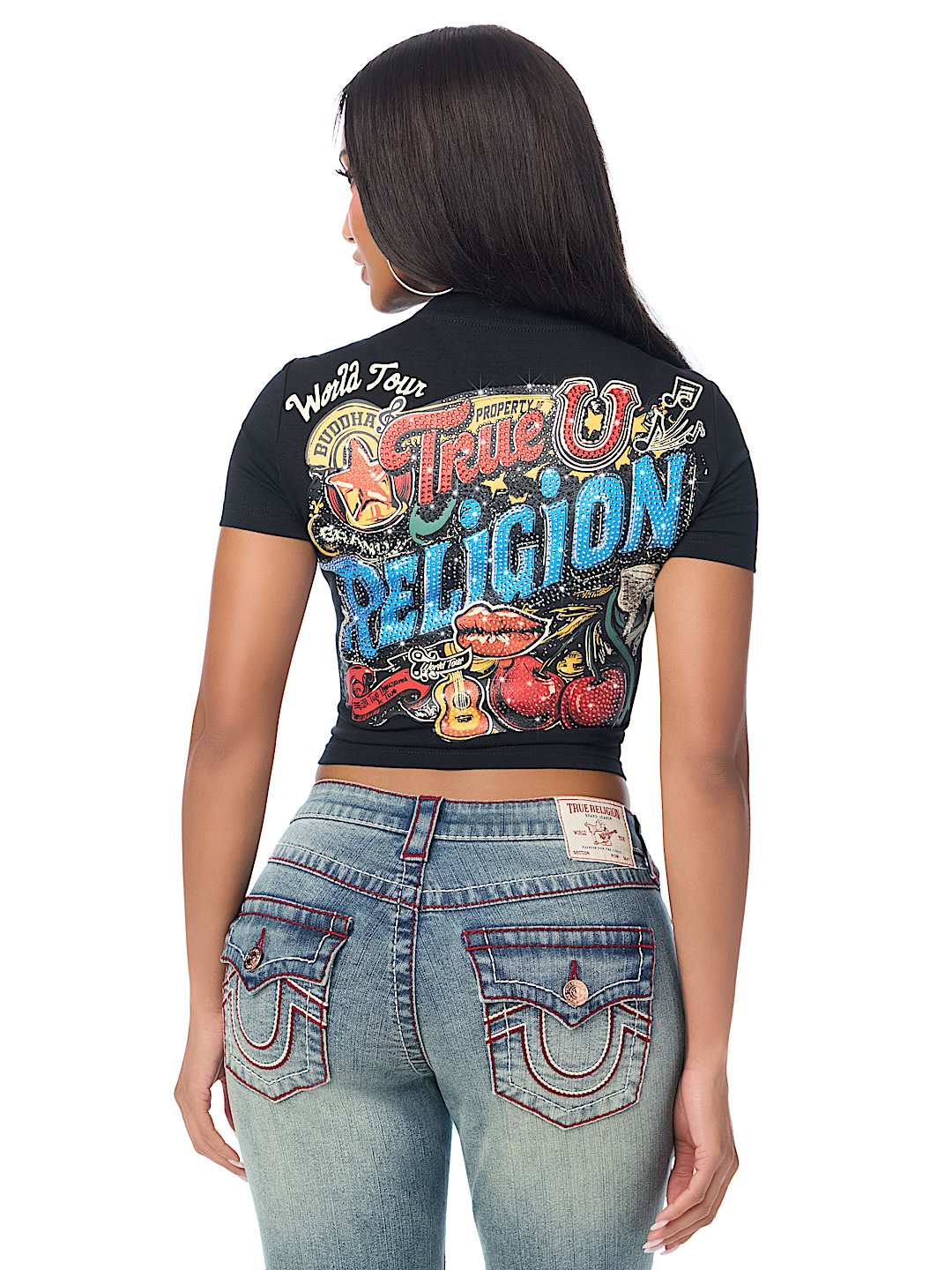 CRYSTAL SOULFUL BABY TEE