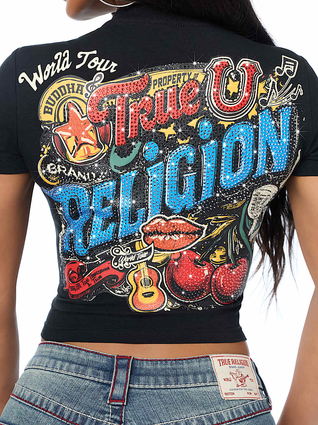 CRYSTAL SOULFUL BABY TEE