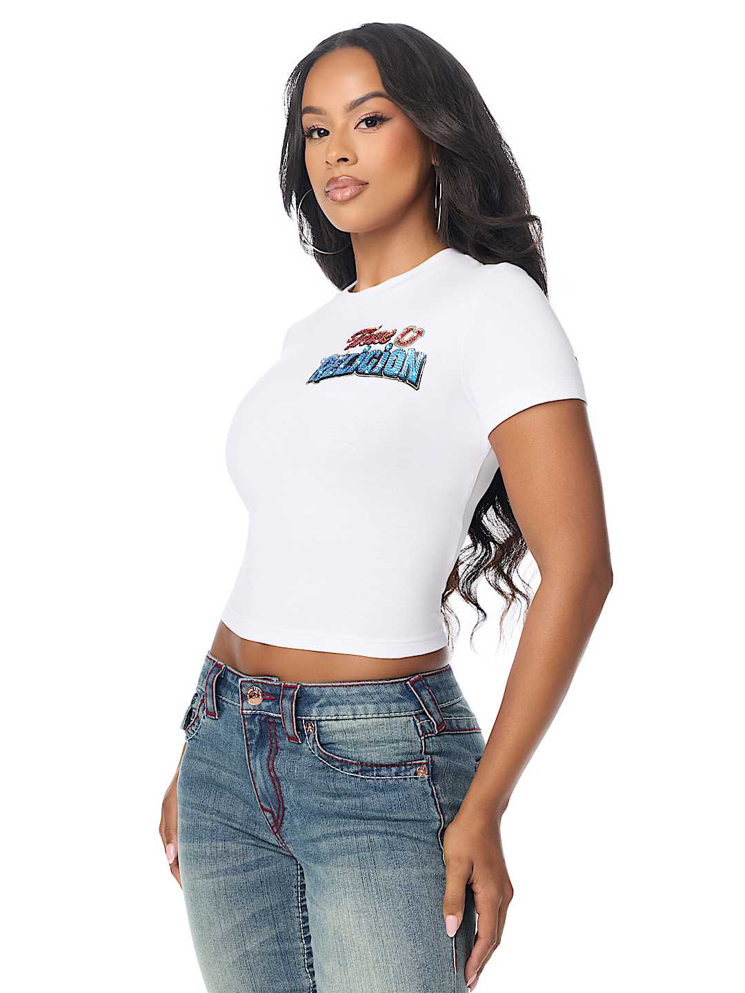 CRYSTAL SOULFUL BABY TEE
