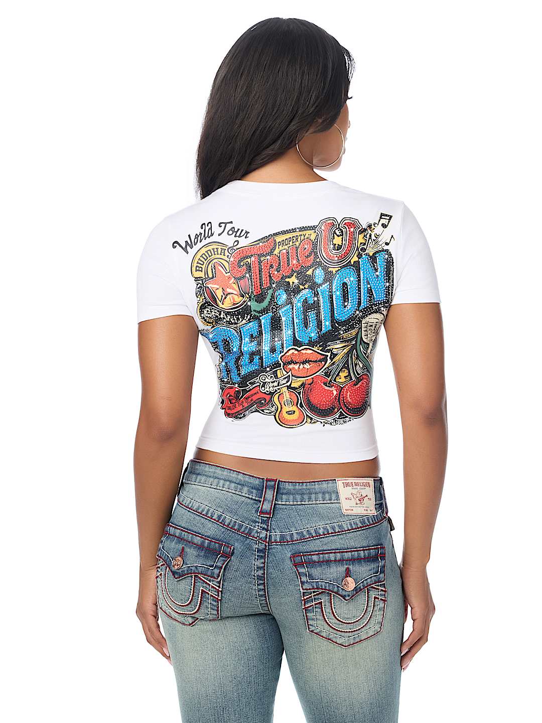 CRYSTAL SOULFUL BABY TEE