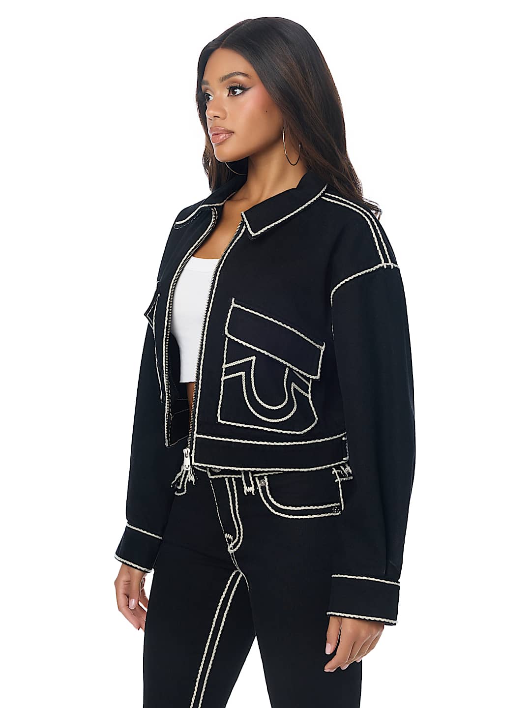 ROPESTITCH DENIM JACKET
