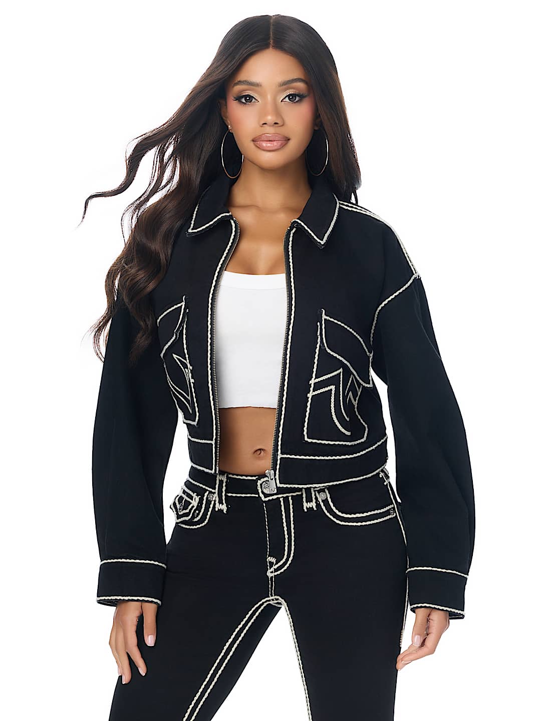 ROPESTITCH DENIM JACKET