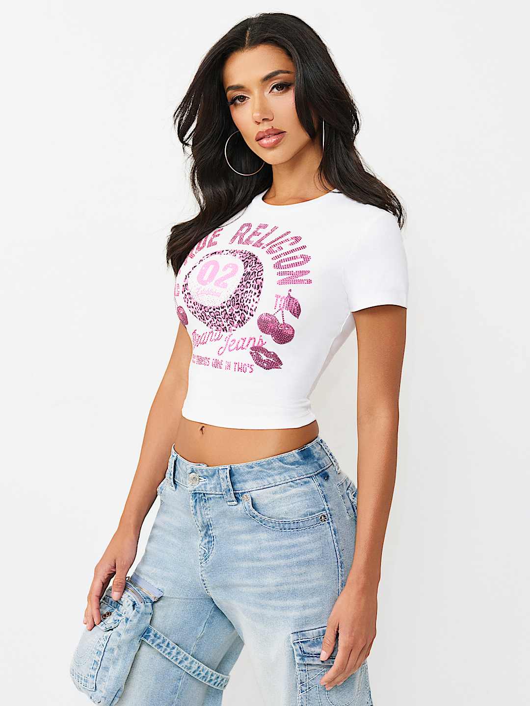 CHERRY POOL BALL BABY TEE, image 4