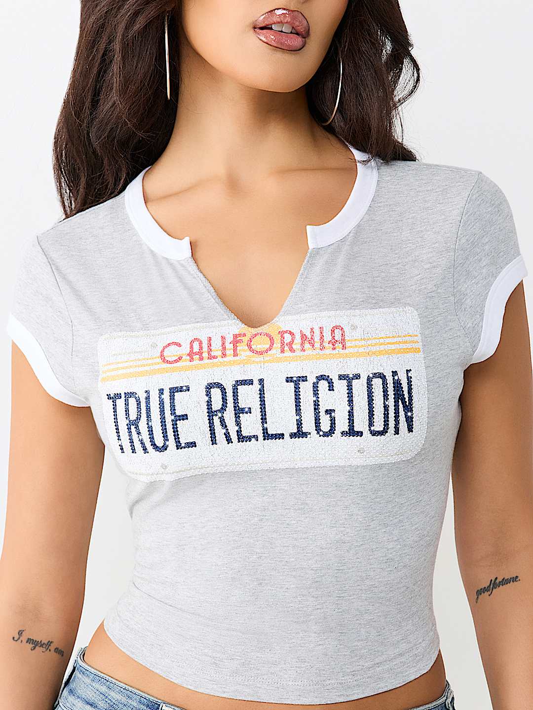 LICENSE LOGO NOTCH TEE