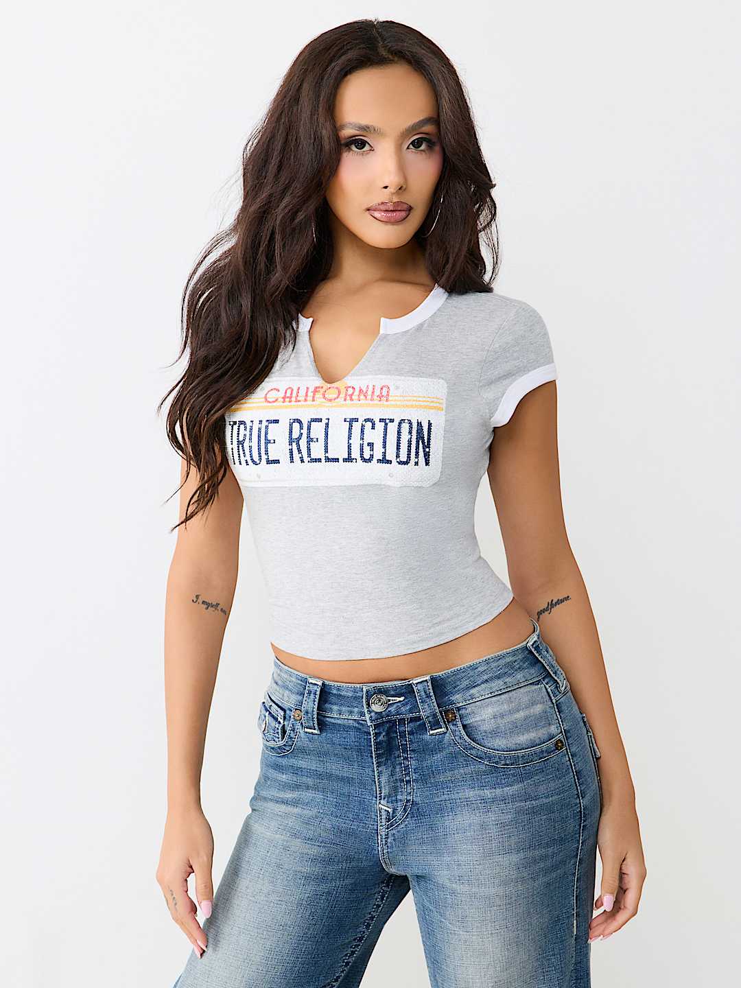 LICENSE LOGO NOTCH TEE