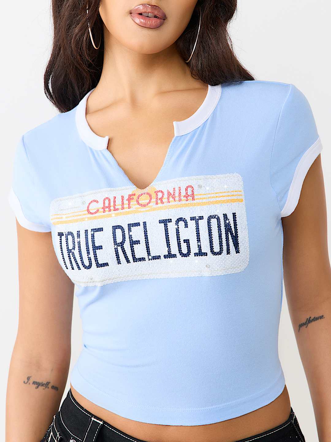 LICENSE LOGO NOTCH TEE