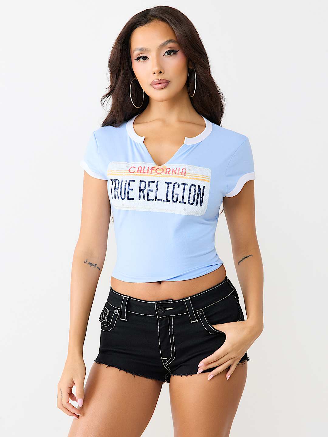 LICENSE LOGO NOTCH TEE
