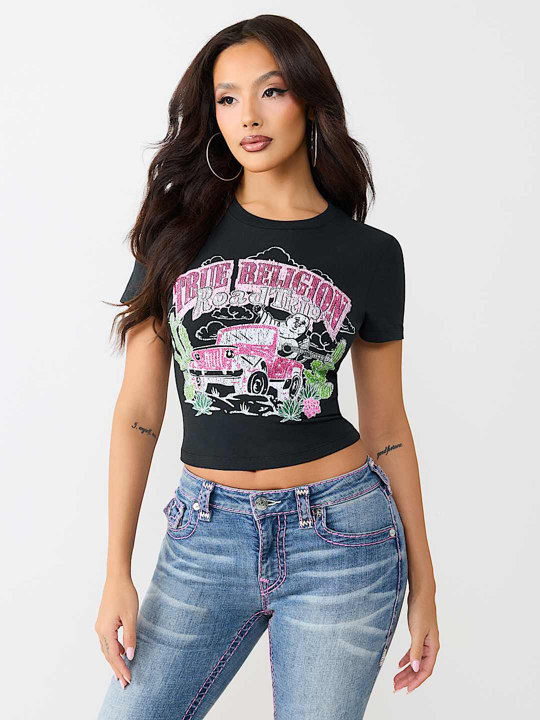 CRYSTAL ROAD TRIP BABY TEE