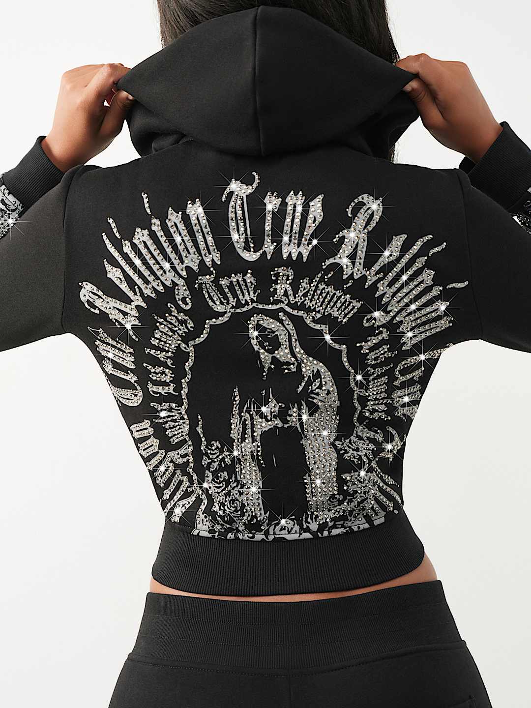 BLESSED SHRUNKEN HOODIE, image 1