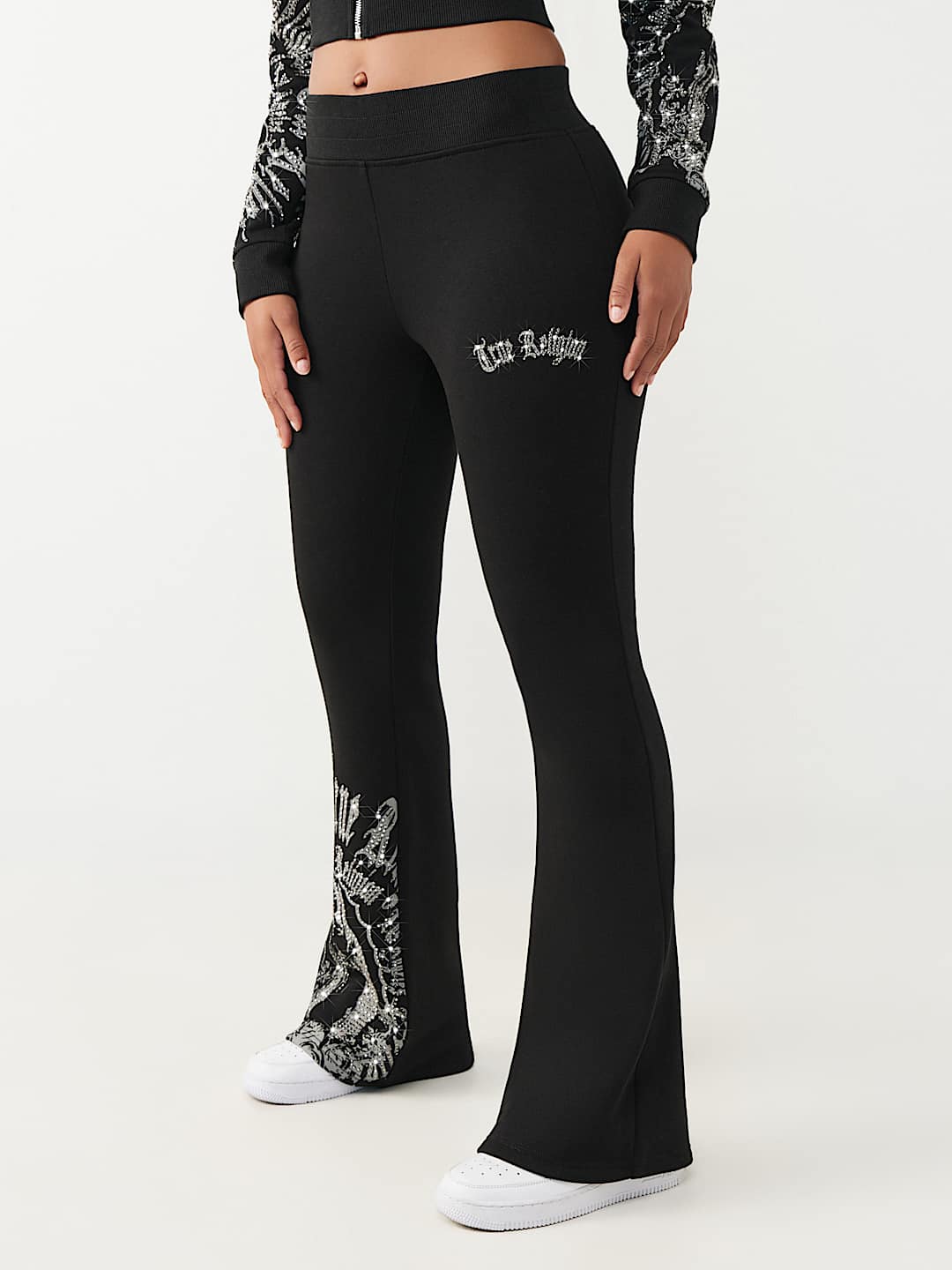 BLESSED MID RISE BOOTCUT SWEATPANT, image 3