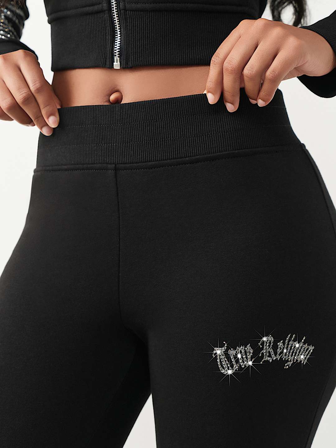 BLESSED MID RISE BOOTCUT SWEATPANT, image 7