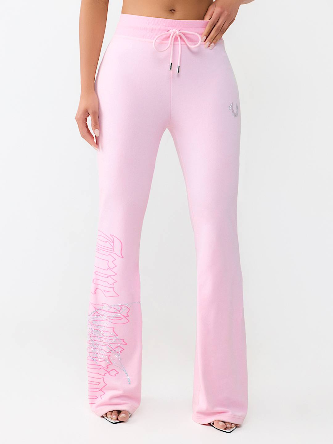 WING VELOUR MID RISE BOOTCUT PANT, image 2