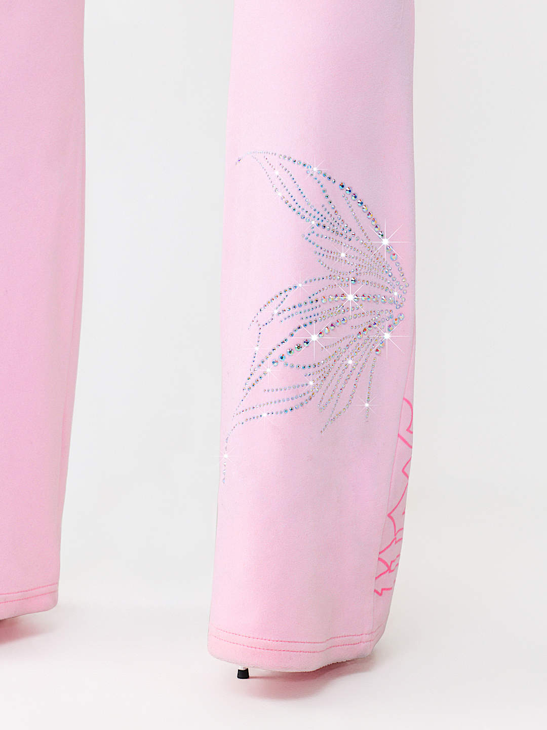 WING VELOUR MID RISE BOOTCUT PANT, image 8
