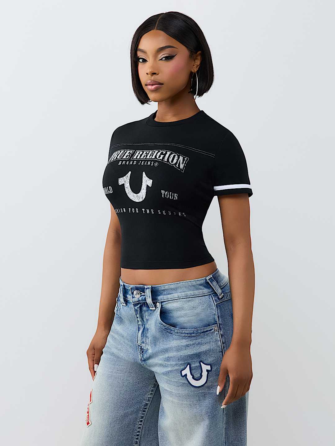 HORSESHOE BABY TEE