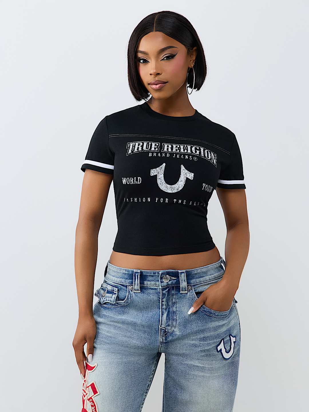 HORSESHOE BABY TEE