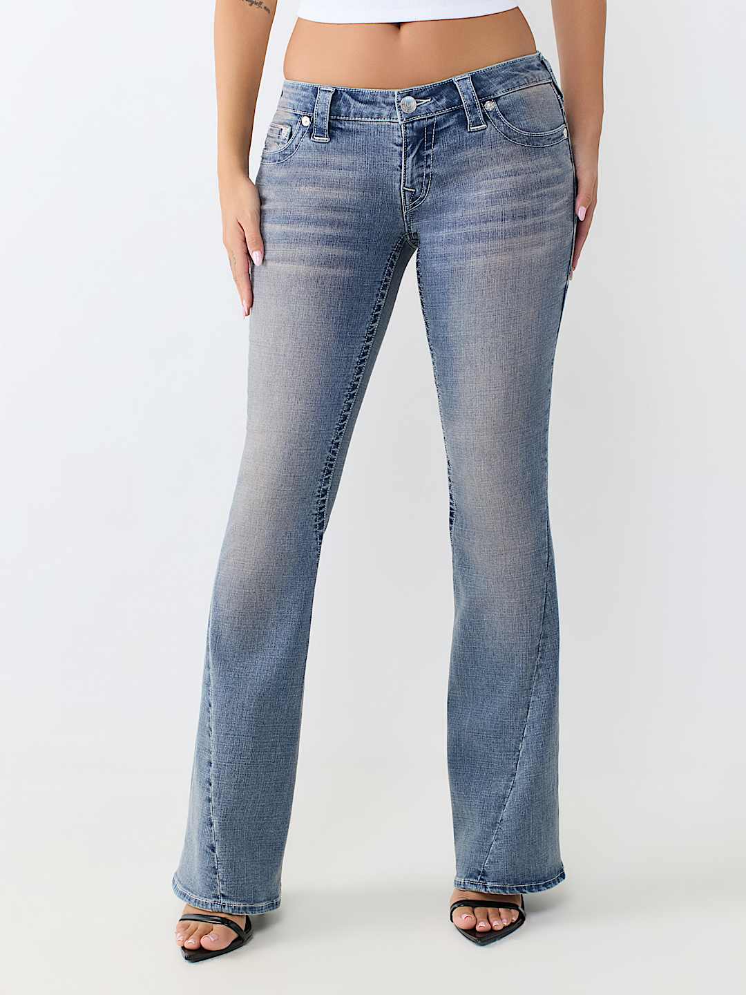 JOEY LOW RISE FLARE JEAN