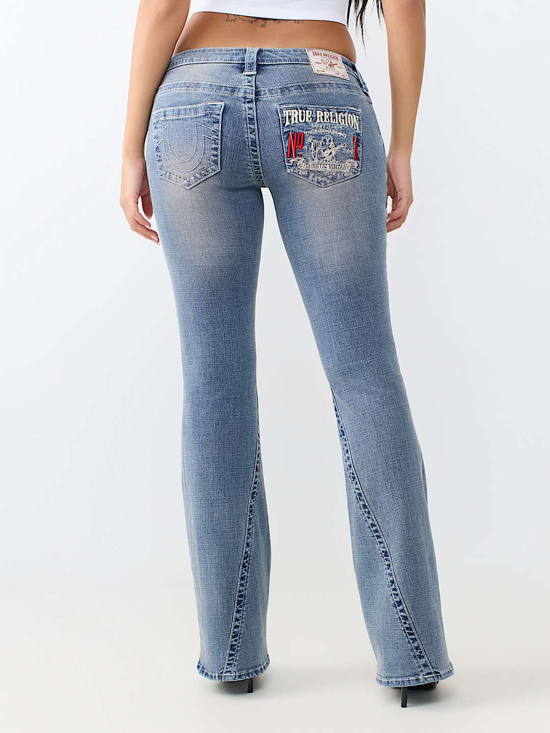 JOEY LOW RISE FLARE JEAN