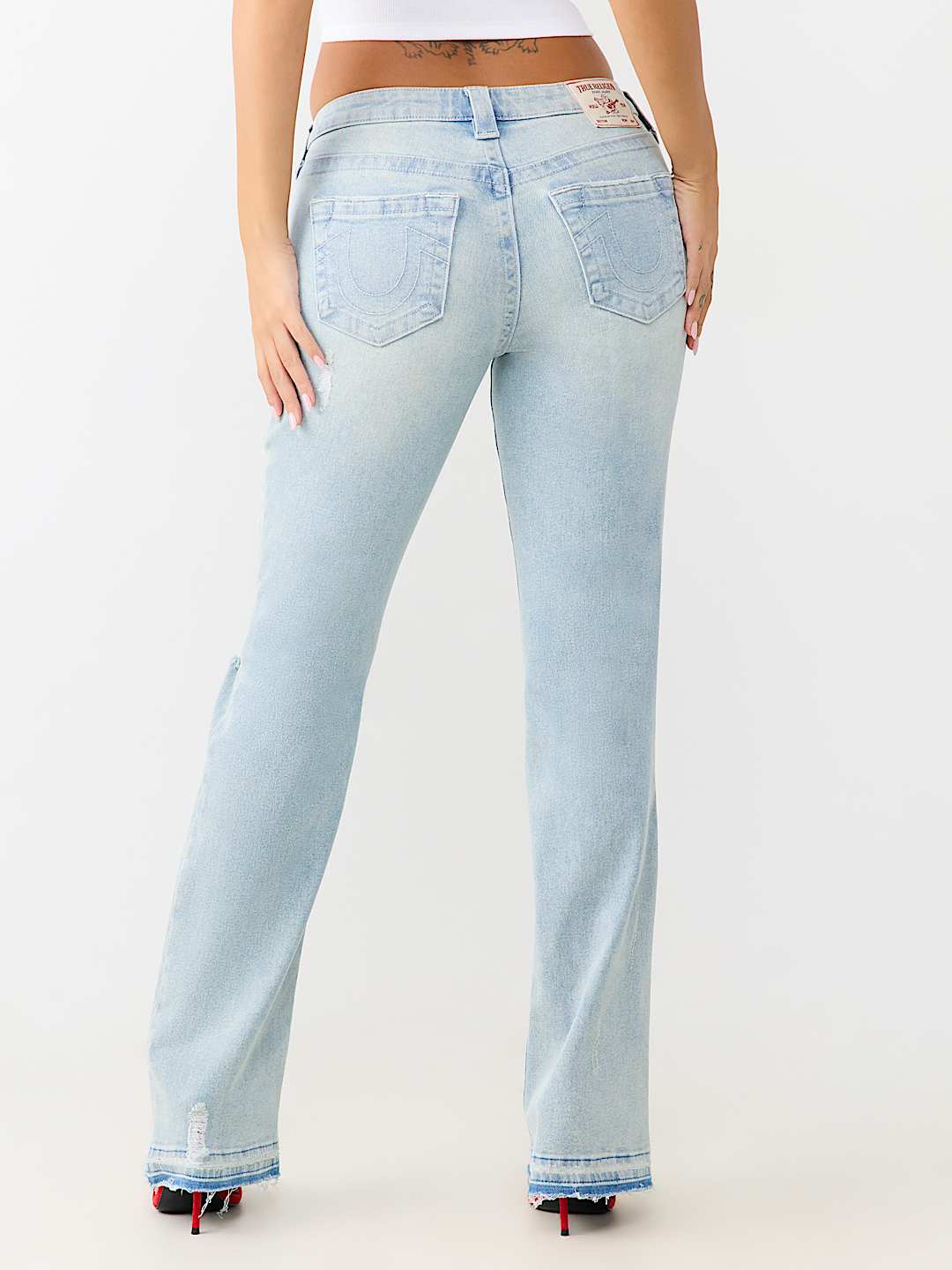 BECCA MID RISE BOOTCUT JEAN