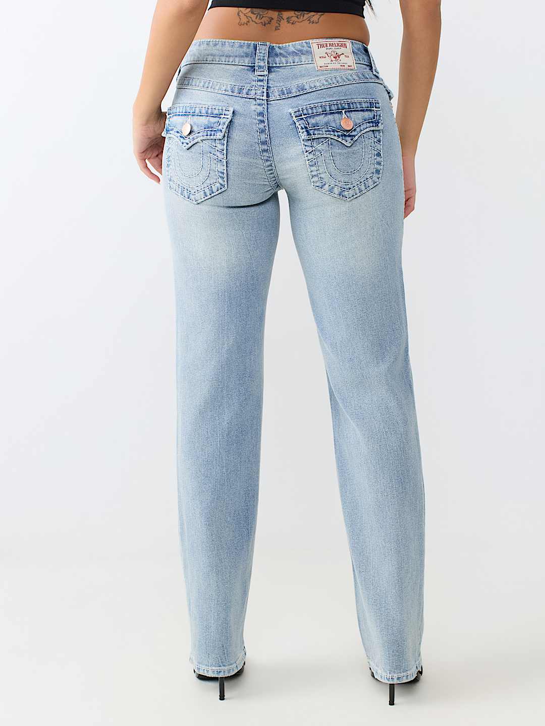 MID RISE BIG T FLAP STRAIGHT JEAN