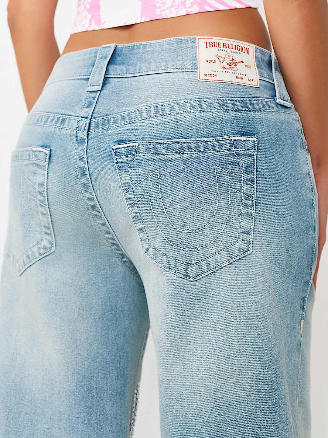 BOBBI MID RISE BLESSED BAGGY JEAN, image 8